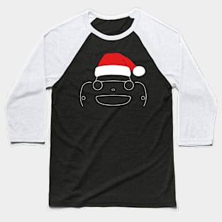 Austin-Healey Frogeye Sprite classic car Christmas hat edition white Baseball T-Shirt